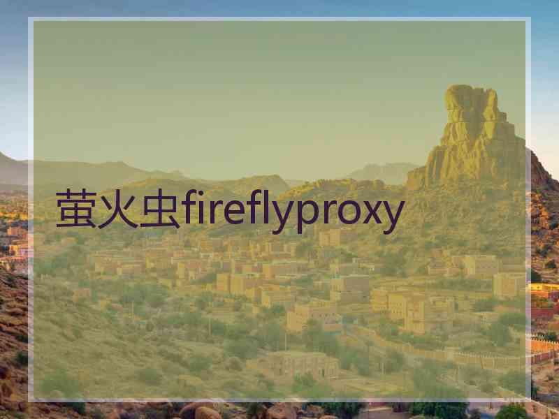 萤火虫fireflyproxy