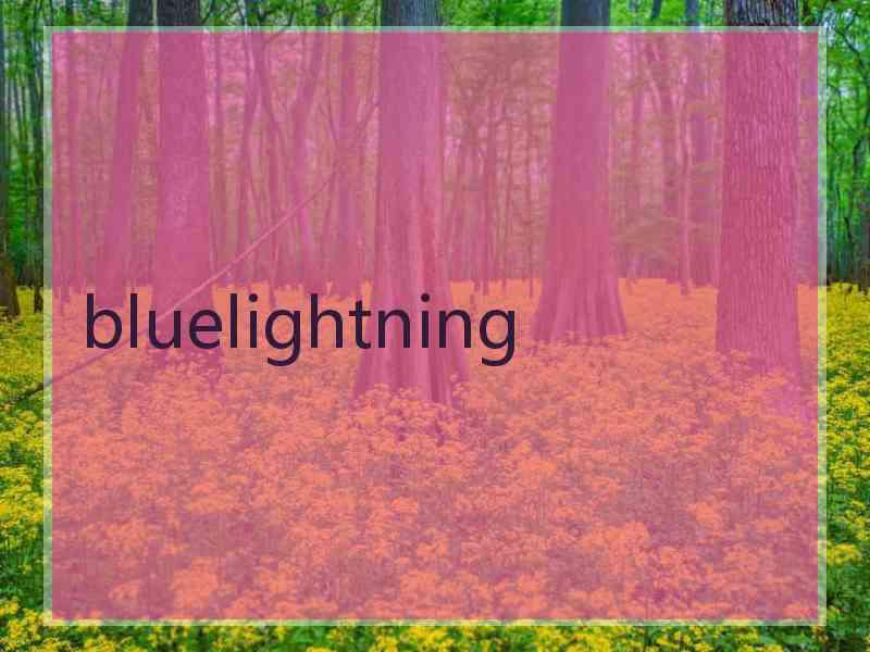 bluelightning